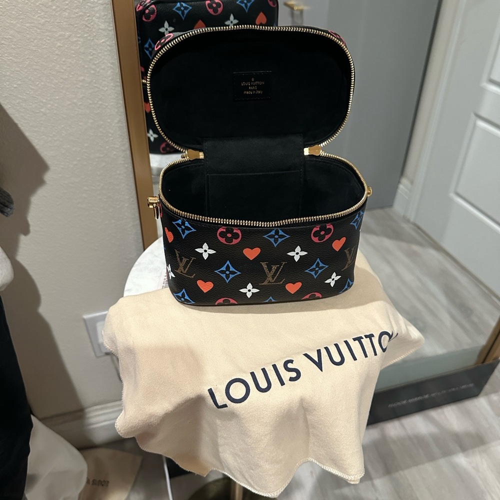 Louis Vuitton Vanity Handbag Limited Edition Game On Multicolor Monogram PM - Picture 2 of 11